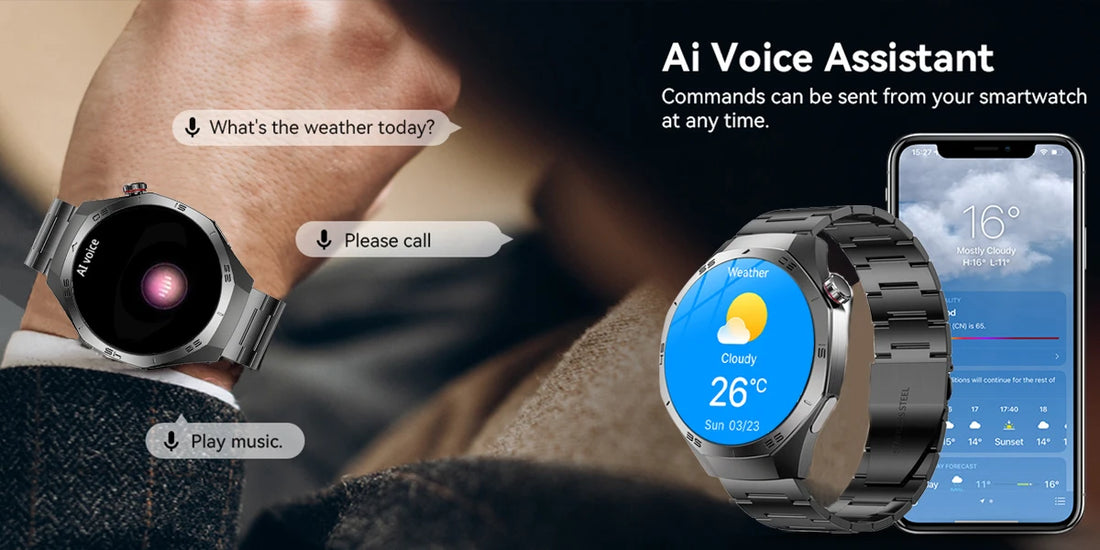 2025 Huawei GT5 Pro Smart Watch – AMOLED GPS Bluetooth Call Waterproof