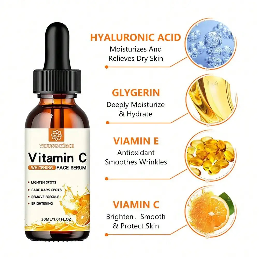 Vitamin C & Hyaluronic Acid Facial Essence 30ml