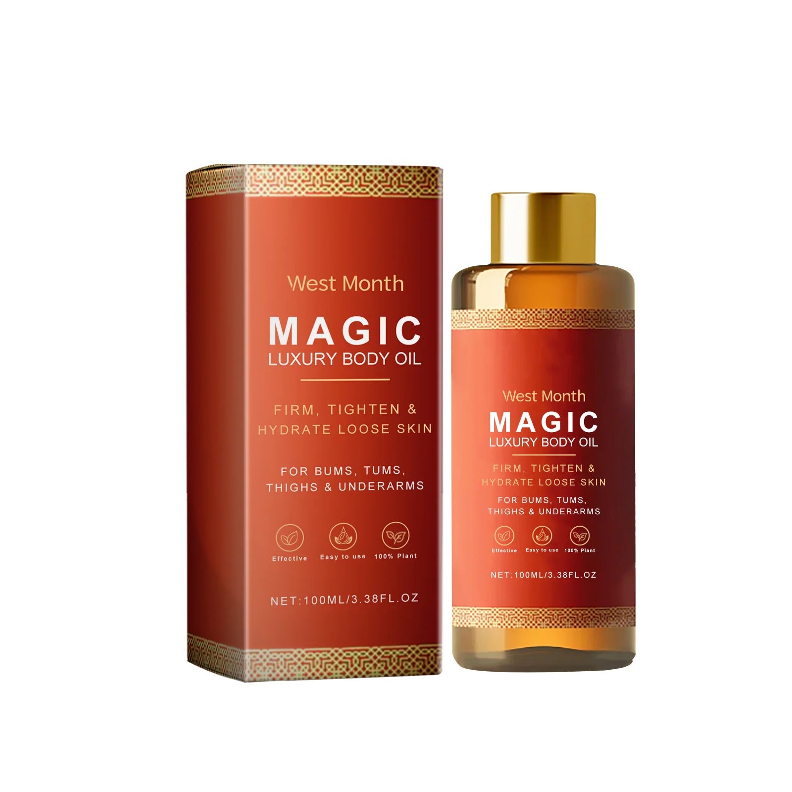 Magic Luxury Body Oil for Moisturizing & Firming