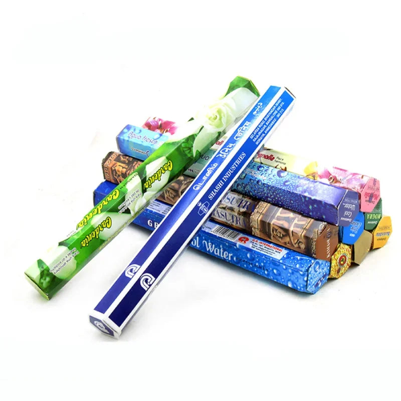 20pcs Indian Incense Sticks – White Sage, Lavender, Sea Breeze