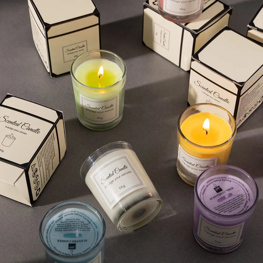 Premium Handmade Soy Aromatherapy Candle Gift Box