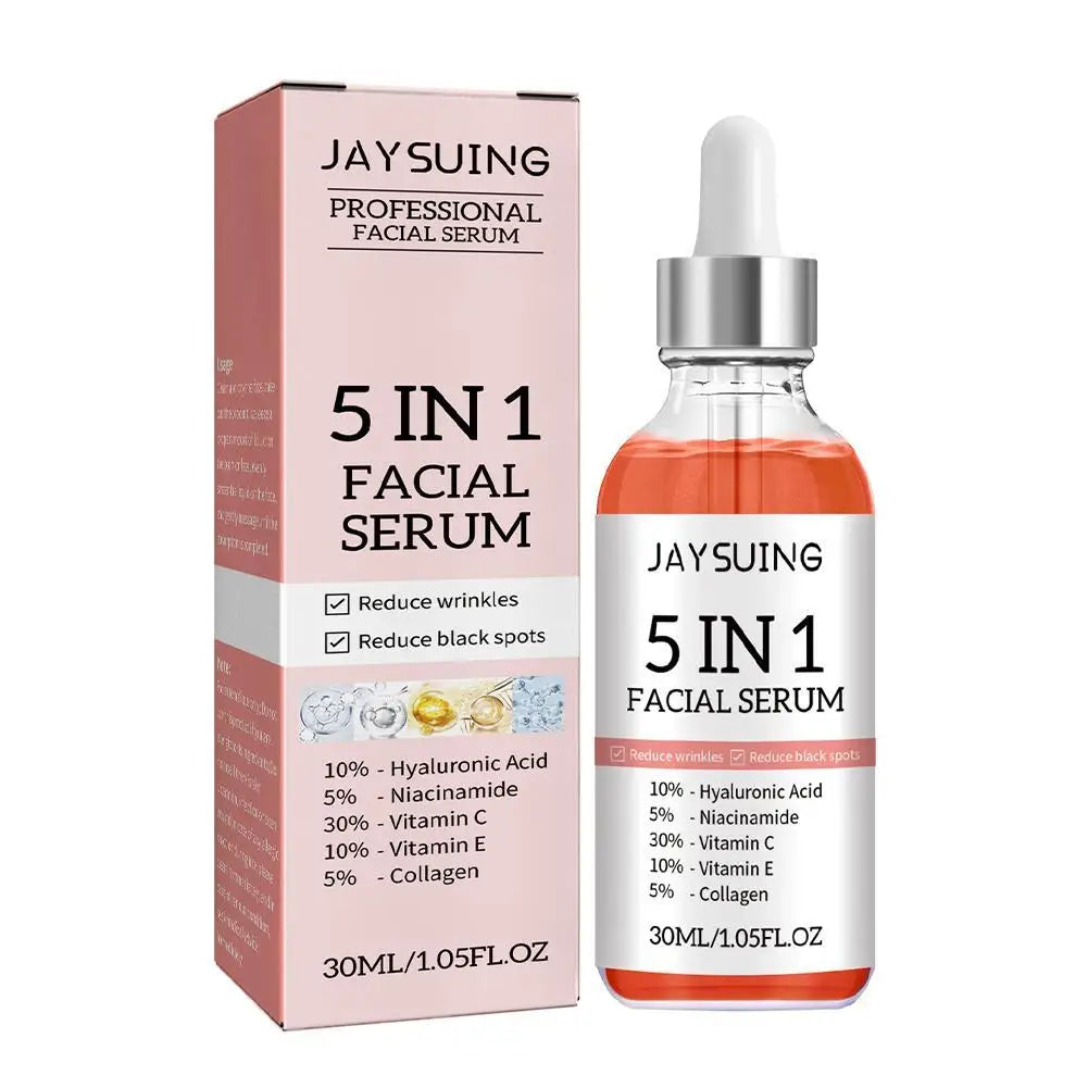 5-in-1 Hyaluronic Acid & Vitamin C Face Serum
