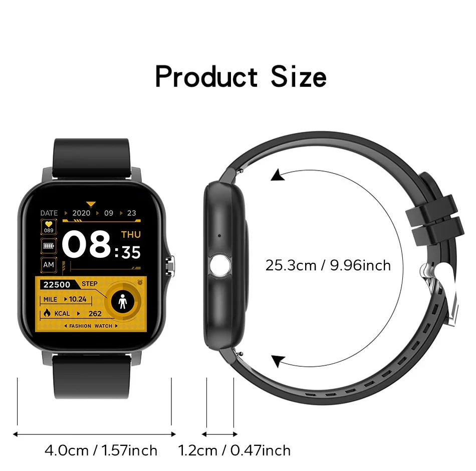 1.44" Smart Watch – Bluetooth Call & Health Monitor