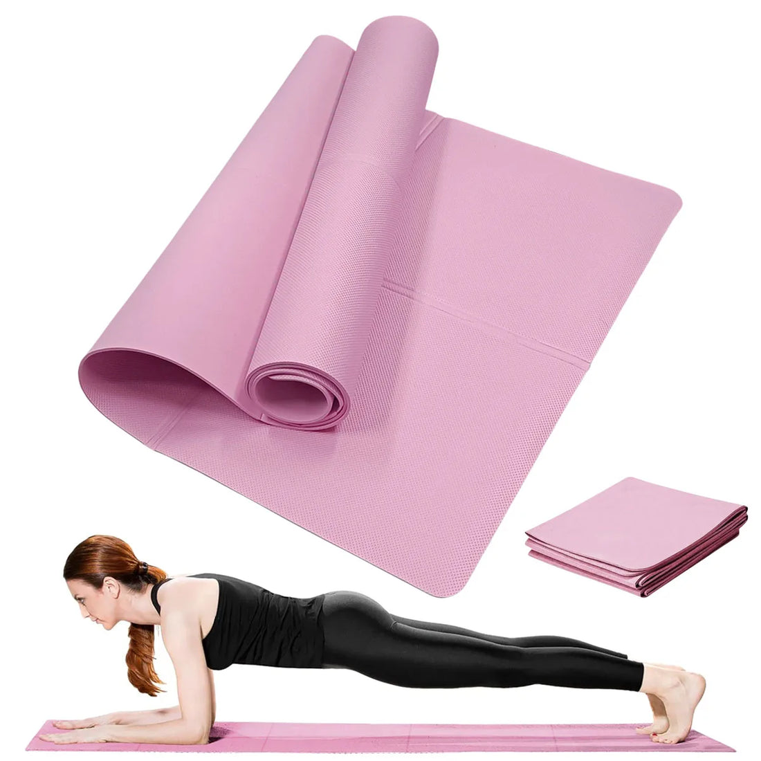 4MM Thick EVA Anti-Slip Yoga & Fitness Mat