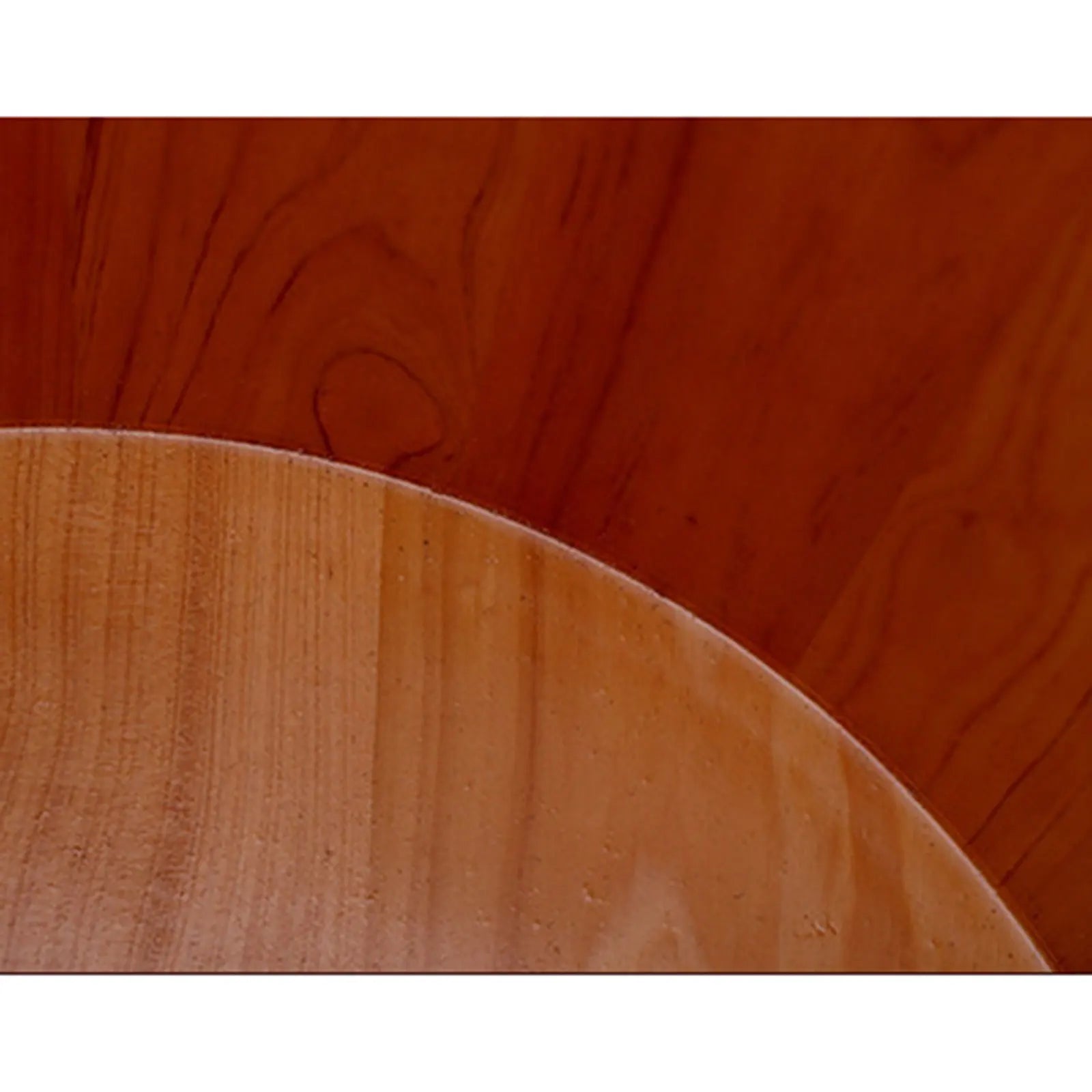 Cedar Wood Foot Bath Tub with Lid & Massager