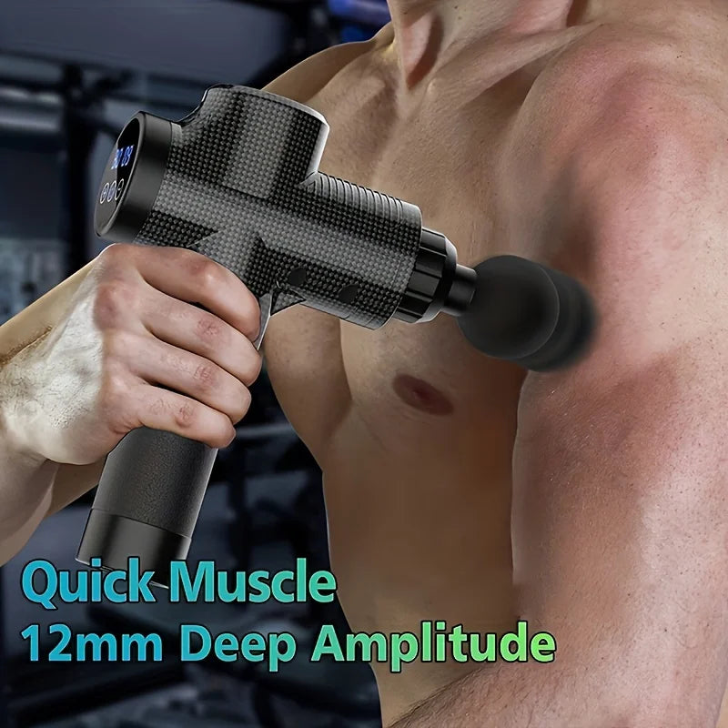 Electric Fascia Massage Gun – Deep Tissue Muscle Relief