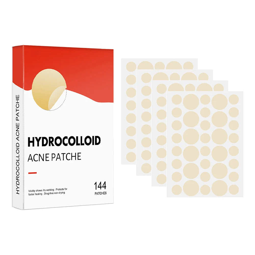 144pcs Acne Pimple Patch Set (2 Sizes)