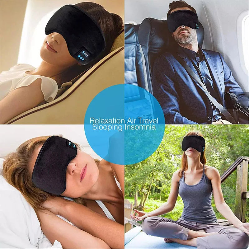 Bluetooth Sleep Headphones Eye Mask