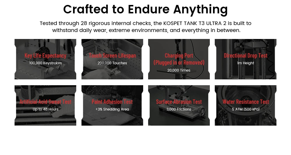 KOSPET TANK T3 Ultra 2 GPS Smartwatch – Rugged & Waterproof