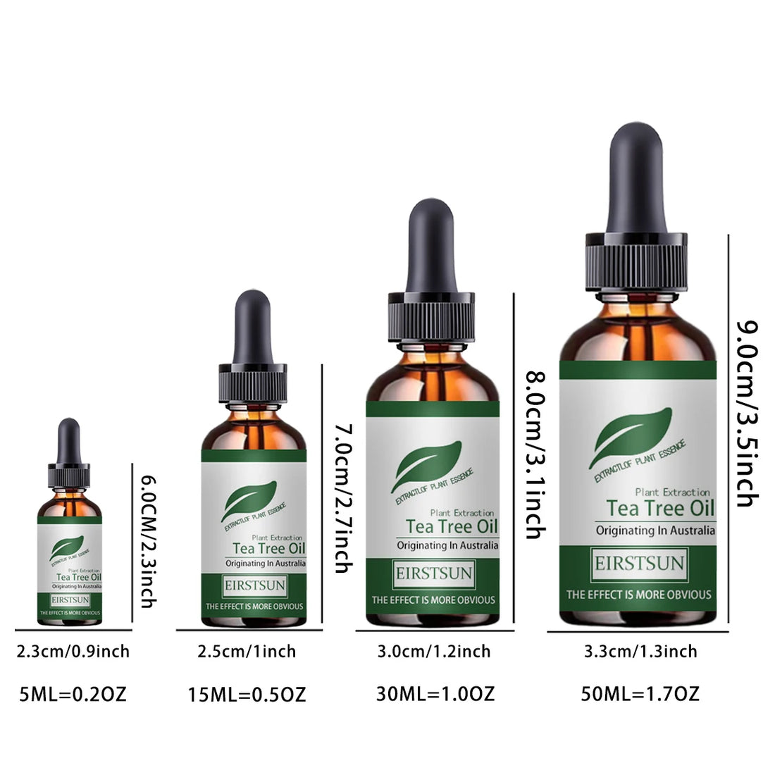 Natural Tea Tree Essential Oil for Skin & Massage